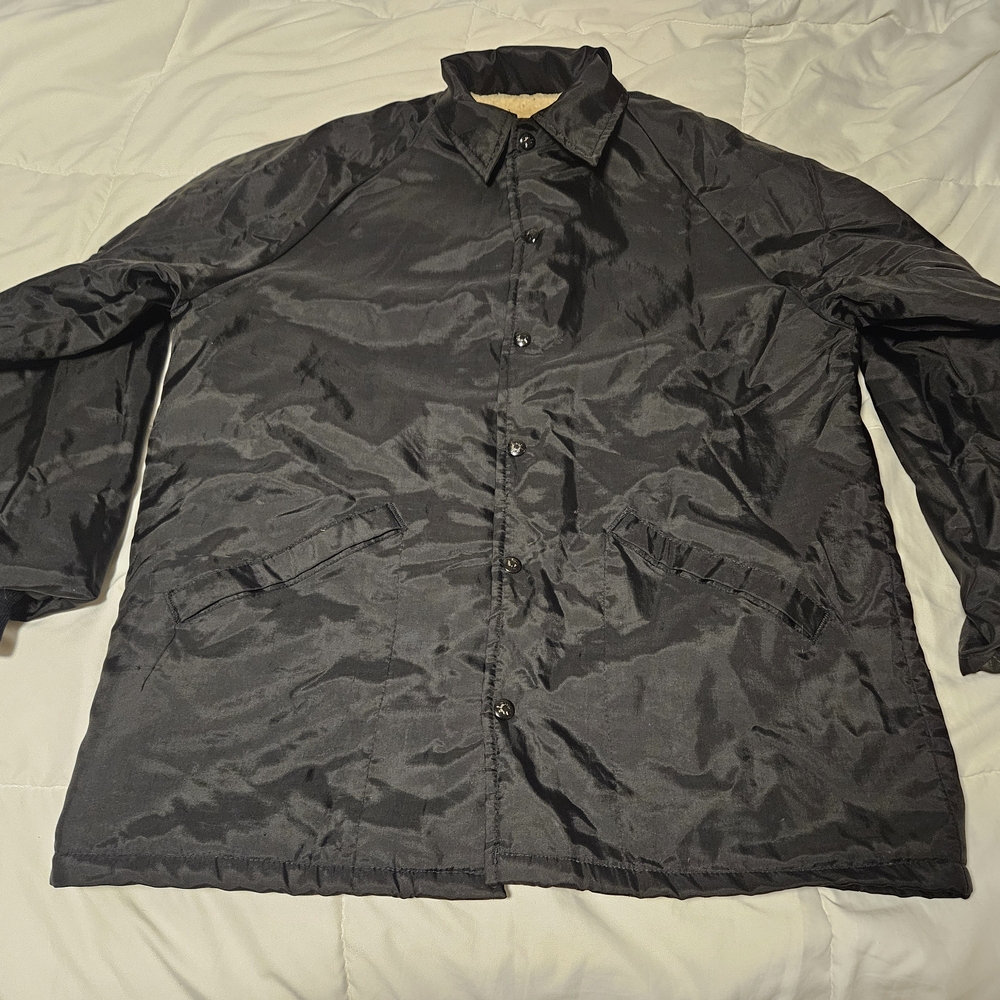 Vintage King Louie Pro Fit Black Jacket Size Medium Made In USA 80s